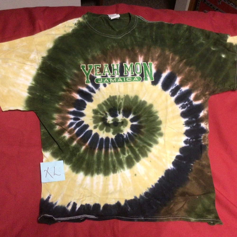 JAMAICA tye dyed tshirt